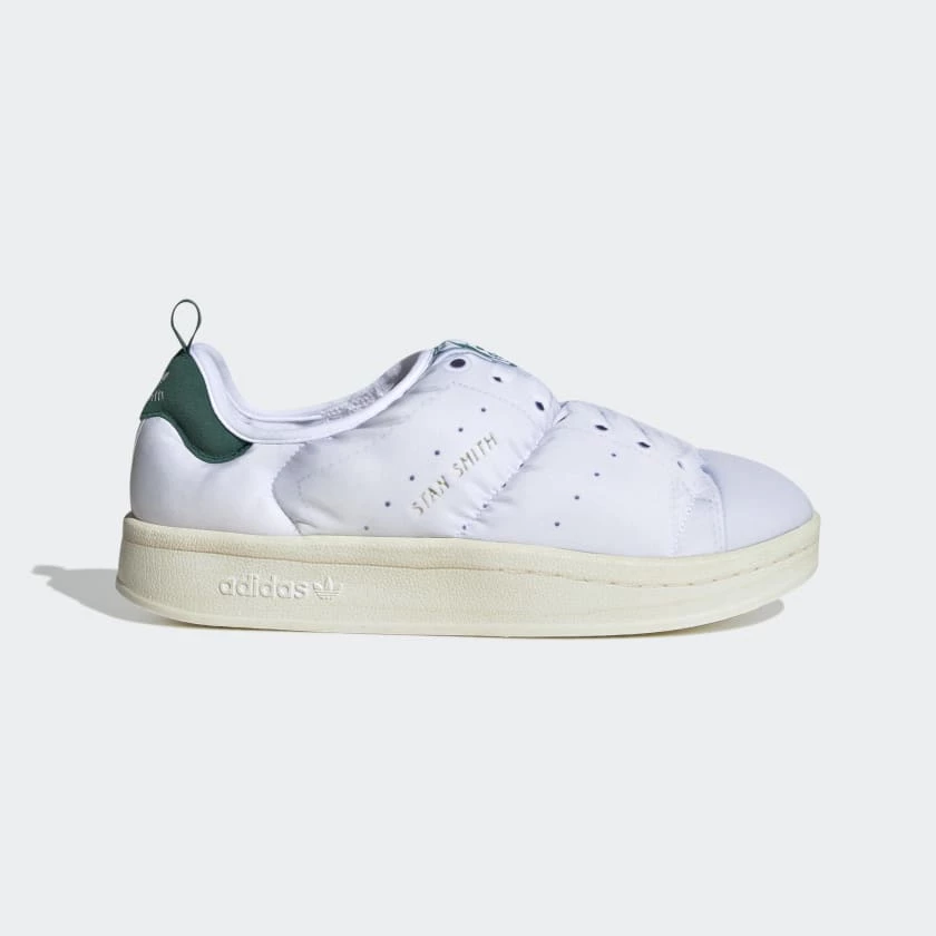 adidas Puffylette Stan Smith White Green HP6699 Dead Stock