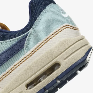 Air Max 1 Denim Aura Detail Ferse