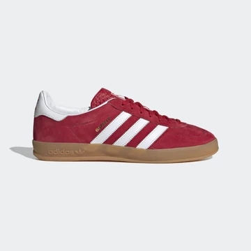 adidas Gazelle Indoor Red Scarlet von außen