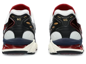 ASICS Gel-Kayano Legacy White Black von Hinten