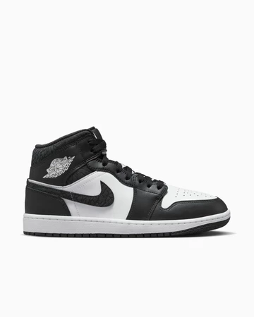Jordan 1 Mid Panda Elefant - Außen