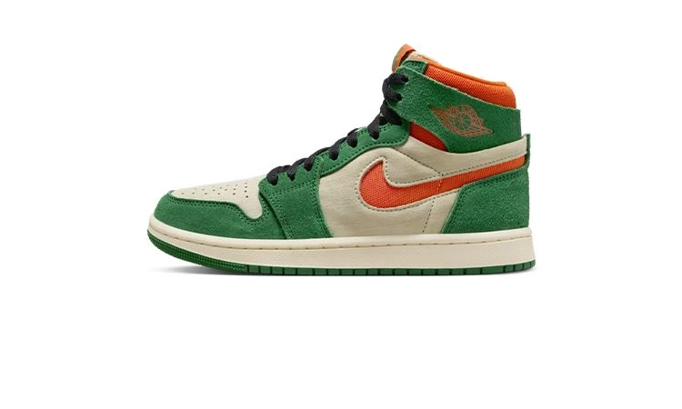 Orange green jordan 1 best sale