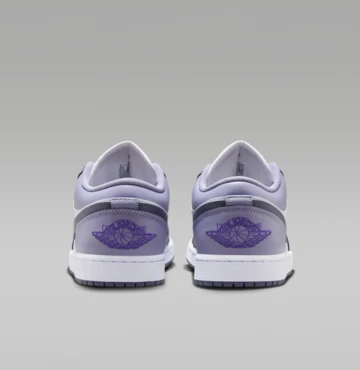 Jordan 1 Low White Indigo Haze von hinten