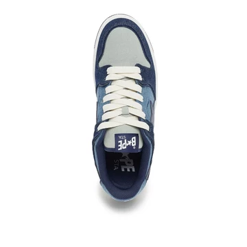 A Bathing Ape BAPE SK8 Sta Denim Indigo von Oben