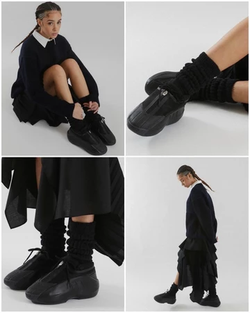 adidas Crazy IIInfinity Triple Black - Lookbook