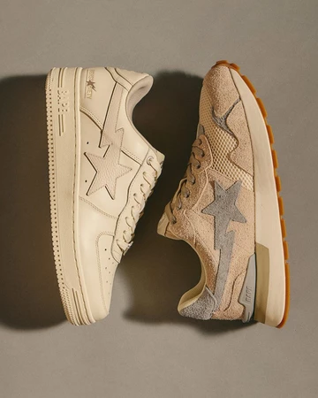 Highsnobiety x A Bathing Ape - beide Sneaker