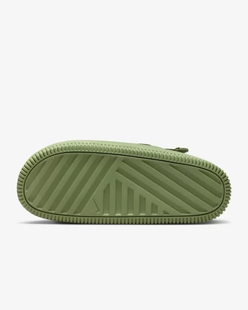 Nike Calm Mule Slipper Oil Green sohle