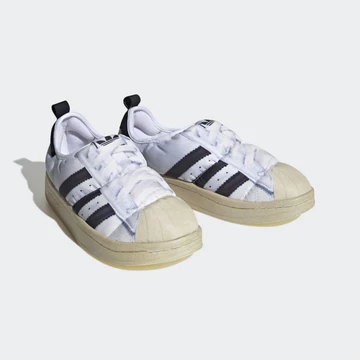 adidas Puffylette Superstar White Black