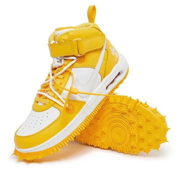 Off-White Nike Air Force 1 Mid Varsity Maize