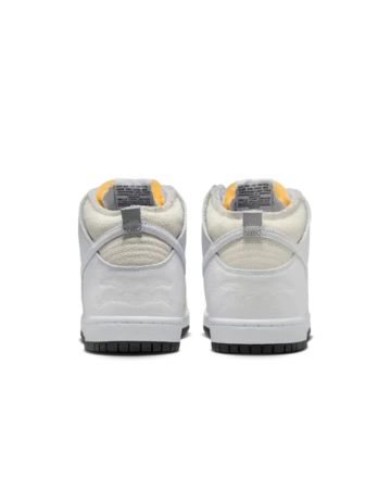 Antihero x Nike SB Dunk High Light Grey von hinten