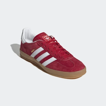 adidas Gazelle Indoor Red Scarlet schräg