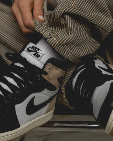 Jordan 1 High Latte Lookbook Detail