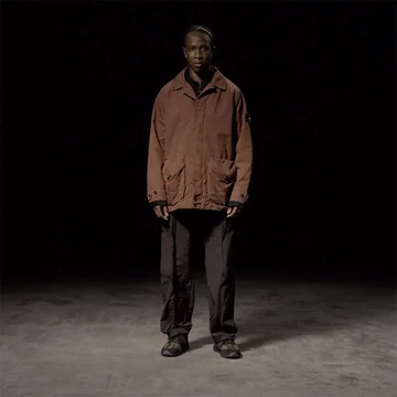 Stone Island New Balance 991v2 Dark Grey On Feet Lookbook