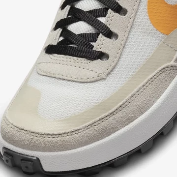 Tom Sachs NikeCraft GPS White Green Gold Detail Toebox