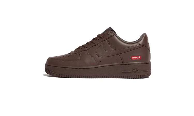 Supreme Air Force 1 Low Brown