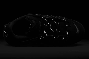 AMBUSH Nike Air More Uptempo Black White - im dunklen