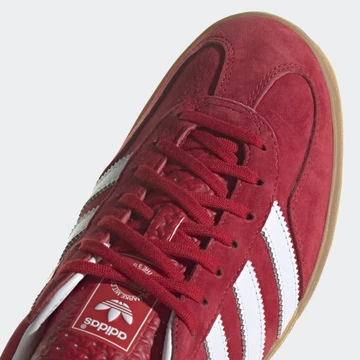 adidas Gazelle Indoor Red Scarlet toebox