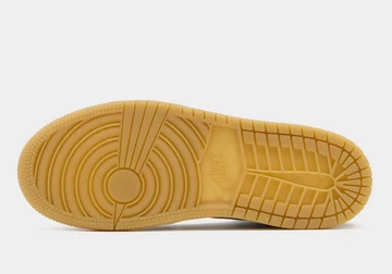 Jordan 1 High Black Metallic Gold Sohle