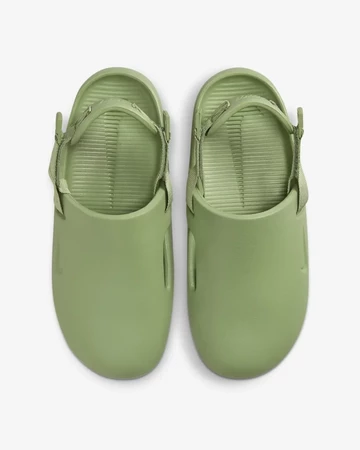 Nike Calm Mule Slipper Oil Green von oben