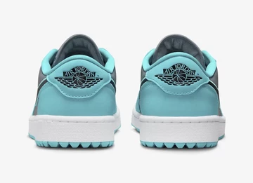 Jordan 1 Low Golf Gamma Blue Ferse