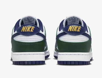 Dunk Low Fir Green von Hinten