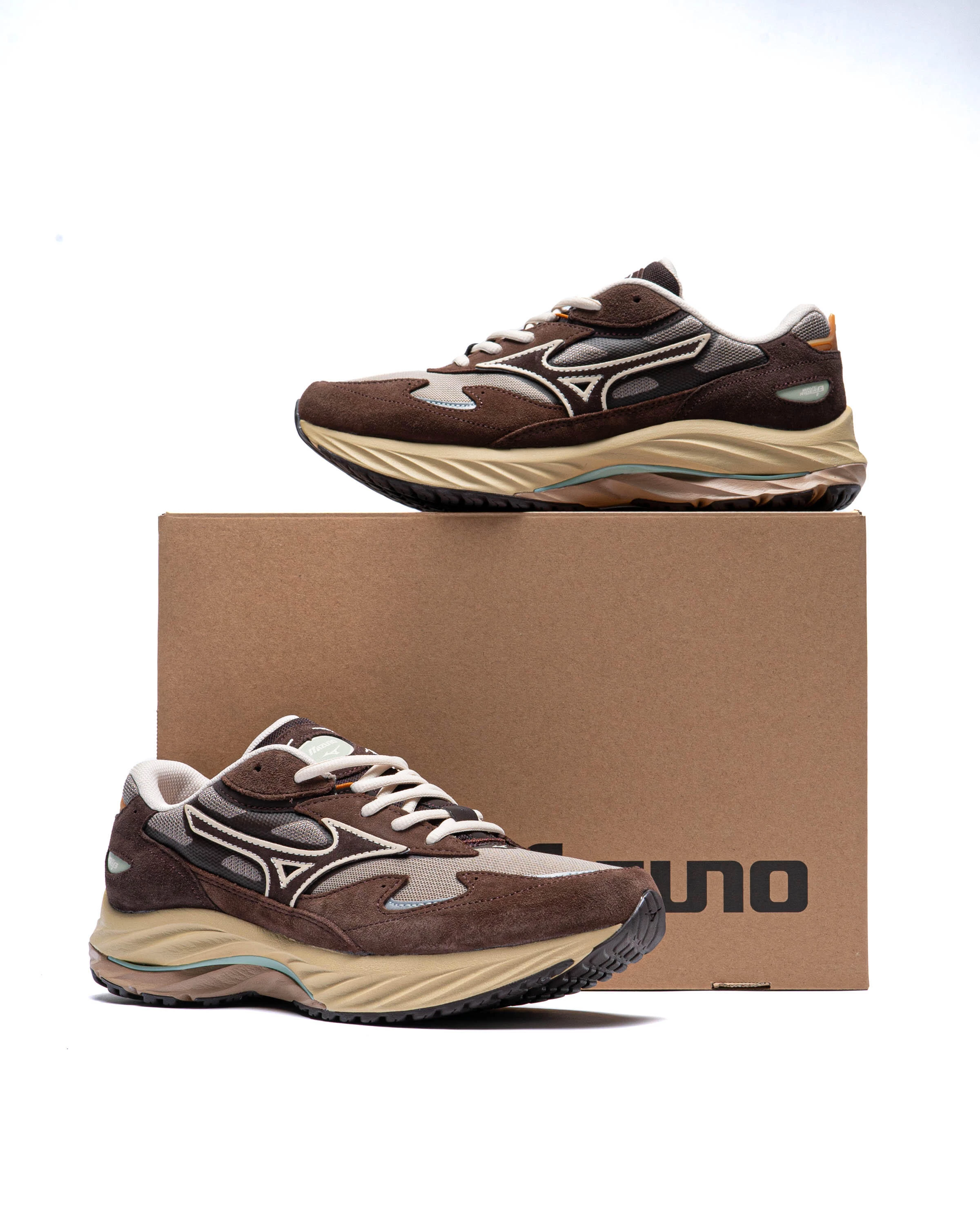 Mizuno Wave Rider Beta Vintage Khaki Pack Dead Stock