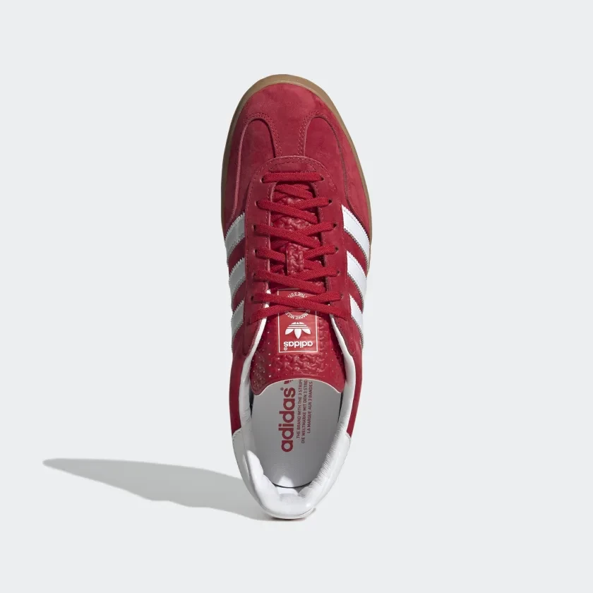 adidas gazelle silver green womens adidas Gazelle 'Team Victory Red Off White Cream White' Men's Shoes 9.5 main image 1