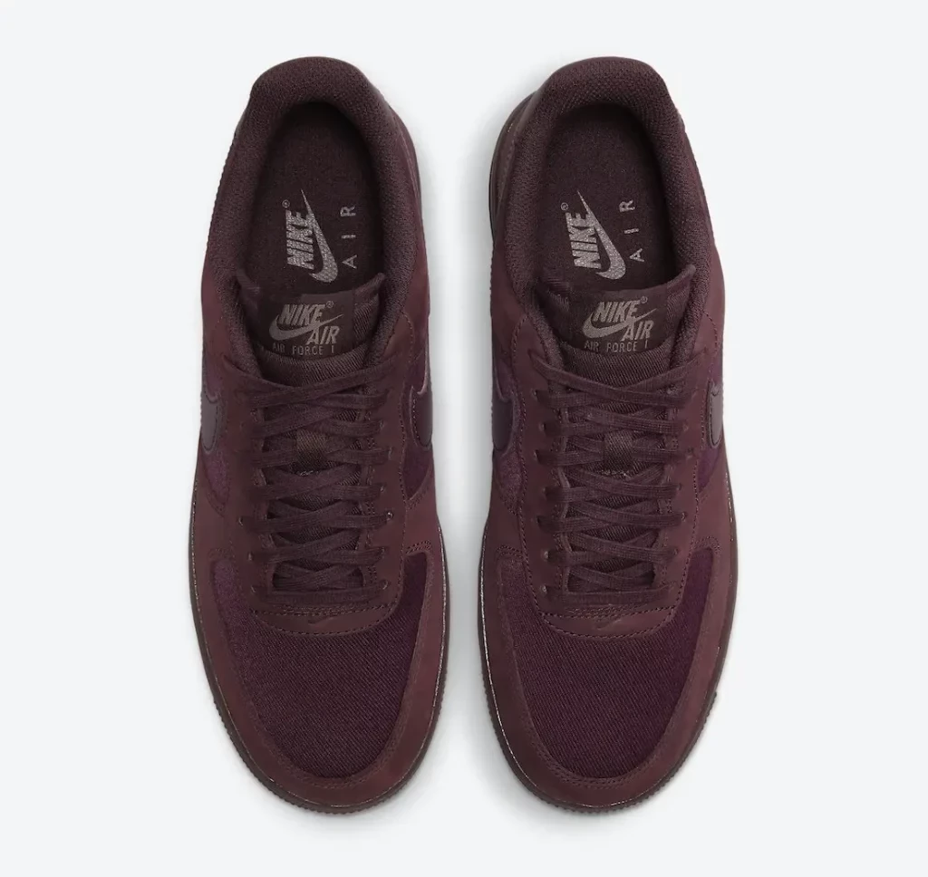 Air Force 1 Low Premium Burgundy Crush Dead Stock