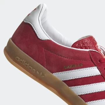 adidas Gazelle Indoor Red Scarlet ferse