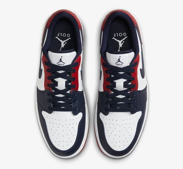 Jordan 1 Low Golf USA von Oben