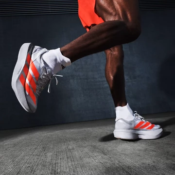 adidas Adizero Pro Evo 2 Silver Metallic Mood worn