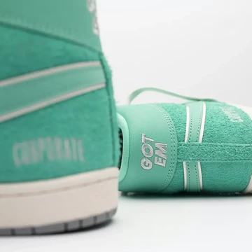 Corporate Jordan Air Ship Light Menta Detail Ferse