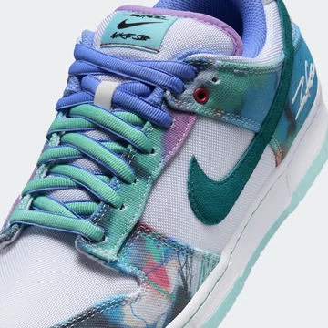 Futura Laboratories SB Dunk Low Bleached Aqua