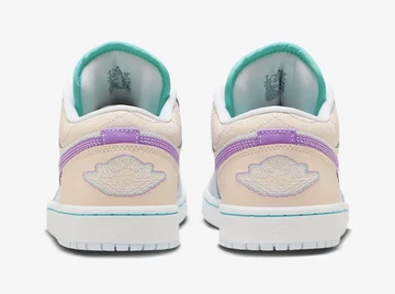 Jordan 1 Low Sashiko Multicolor von hinten