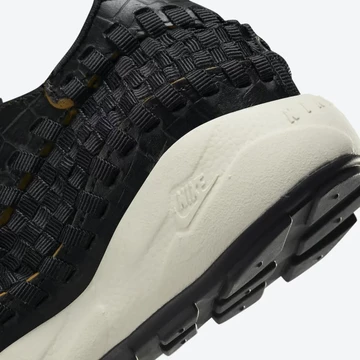 Nike Air Footscape Woven Premium Black Croc Detail Ferse