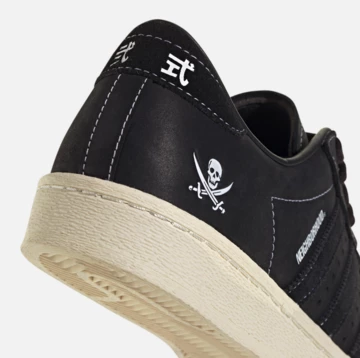 Neighborhood adidas Superstar N 2005 Detail Ferse