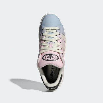 Der adidas Campus 00s Wonder Blue Clear Pink von oben