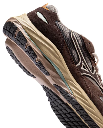 Mizuno Wave Rider Beta Vintage Khaki Sohle