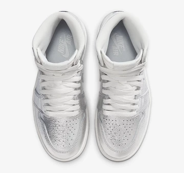 Jordan 1 High Chrome von Oben