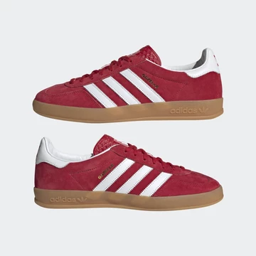 adidas Gazelle Indoor Red Scarlet beide paare