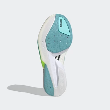 adidas Adizero Boston 13 Semi Flash Aqua Sohle