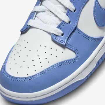 Dunk Low Polar Blue Detail Toebox