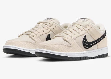 Albino & Preto Nike SB Dunk Low
