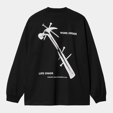Longsleeve aus der Carhartt WIP Work Life Ballads Kollektion Rückseite
