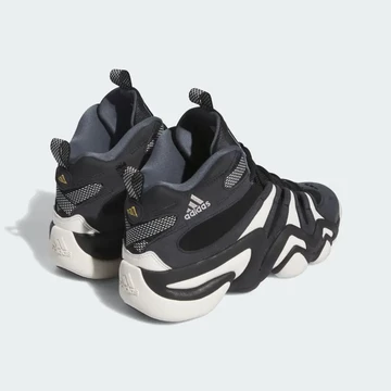 adidas Crazy 8 Black White von Hinten