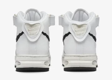 Air Force 1 Mid Evo Remastered White von hinten