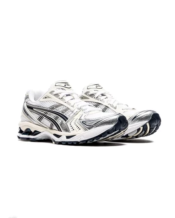 ASICS Gel Kayano 14 White Midnight schräg