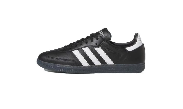 Adidas samba black white best sale