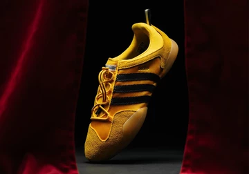 Bad Bunny x adidas Ballerina Bold Gold Lookbook Außenseite