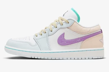 Jordan 1 Low Sashiko Multicolor seite außen